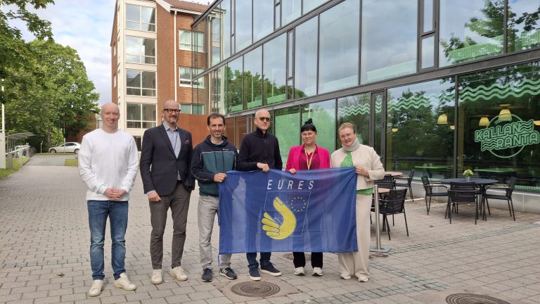 Eures-asiantuntijat vierailemassa ELY-keskuksella